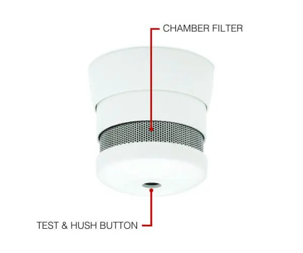 Nano 10 Year Battery Operated Photoelectric Smoke Alarm - Image 2
