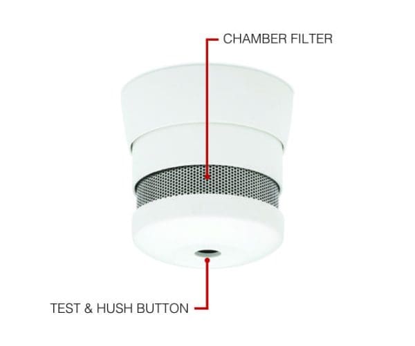 Nano 10 Year Battery Operated Photoelectric Smoke Alarm - Image 2