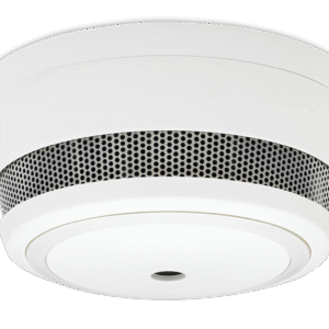 10 Year Battery Operated Photoelectric Smoke Alarm. Flush Mount Only